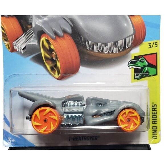 Hot Wheels Bubble Matic Experimotors & T-Rextroyer Dino Riders Bundle NWT - Picture 5 of 7